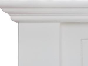 Postel Belluno Elegante 120 x 200 cm, borovice, bílá, masiv