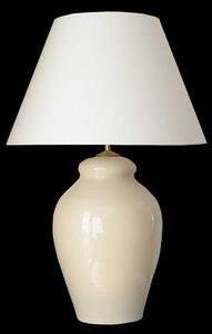 Keramická lampa CH102, 70cm - Lampa se stínidlem-stříbrné doplňky