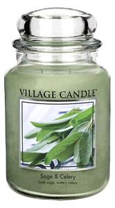 Village Candle - vonná svíčka Sage & Celery (Svěží šalvěj) 737g