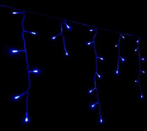 SPRINGOS LED krápníky 22,5 m, 500 LED, IP44, 8 světelných módů, modrá CL0502