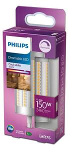 LED Stmívatelná žárovka Philips R7s/17,5W/230V 4000K 118 mm