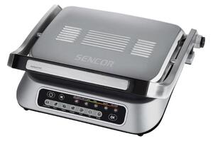 Sencor - Kontaktní gril 2100W/230V matný chrom
