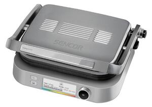Sencor - Kontaktní gril 2100W/230V matný chrom