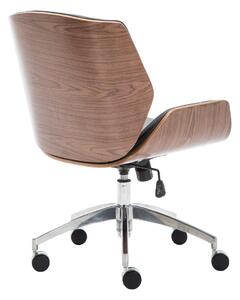 TP Living Kancelářská židle RON černá/ořech