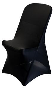 TENTino Elastický potah na skládací židli PTH01 Barva ubrusu: ČERNÁ / BLACK