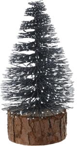 Home Styling Collection Dekorativní vánoční stromeček, 14 cm Barva: Šedá