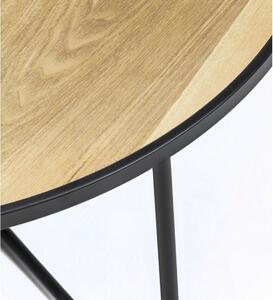 Hector Konferenční stolek Smuk 80 cm hnědý