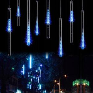SPRINGOS LED světelný řetěz Meteor 4x0,5 m, 480 LED, IP44, modrá CL1210