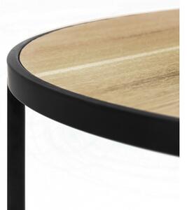 Hector Konferenční stolek Smuk 80 cm hnědý