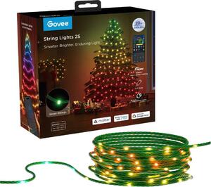 Govee - LED RGBICW Venkovní vánoční řetěz 2700-6500K 20m Wi-Fi Matter IP65