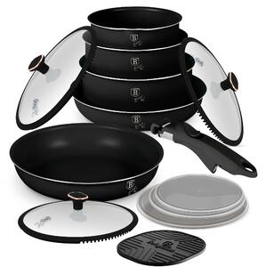 Sada nádobí s titanovým povrchem 13 ks Black Rose Collection