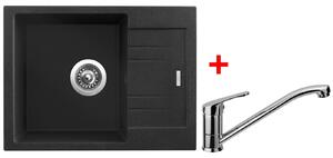Set Sinks RAPID 580 Granblack + Pronto