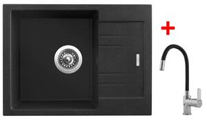 Set Sinks RAPID 580 Granblack + Flexia