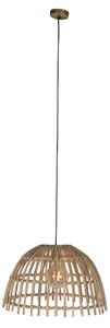 Venkovská závěsná lampa bambusová 55 cm - Cane Magna