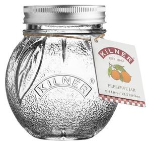 Skleněná zavařovací sklenice s víčkem Kilner Pomeranč, 0,4 l
