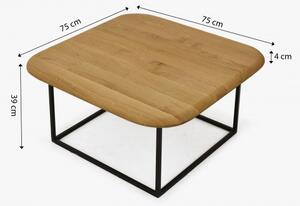 Dřevěný konferenční stolek čtvereční