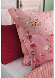 Pip Studio Tokyo Blossom 200x200 + 2x 70x90, perkálové povlečení, růžové (Povlečení na francouzskou postel z bavlněného perkálu)