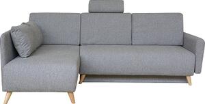 Nábytkáři ORFA MELÁNIE DE LUXE + 1x ZÁHLAVNÍK- UNIVERZÁLNÍ sedací souprava - látka SS 20/ nohy buk (Mania de luxe)kolekce "FN" (K250)