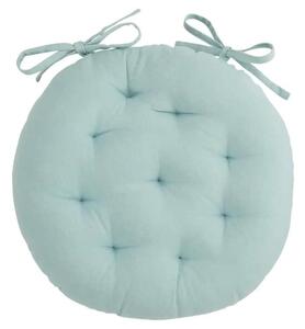 Sedák na židli JULIA modrá, průměr 40 cm