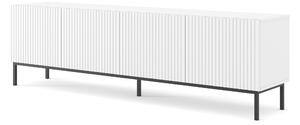 TV skříňka/stolek 4D 200 Rowanna (bílá + černá)