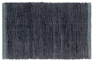 Prostírání 6 ks chindi antracitové 30 x 45 cm bavlna