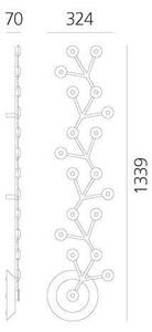 Artemide 1596050APP-LED Stmívatelné stropní svítidlo NET LED/45W/230V 3000K