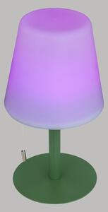 Atmosphera - LED RGB Nabíjecí venkovní stolní lampa ZACK LED/3,7V IP44 zelená