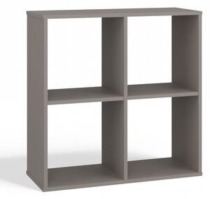 TP Living Regál Malax 2x2 šedý
