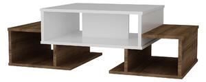 Konferenční stolek Serafin (Bílá + Ořech). 1071814
