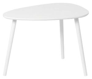 Bílý příruční stolek DANZ