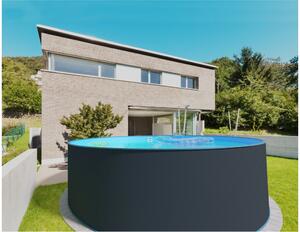 Bazénový set Planet Pool s bazénem ANTRAZIT/Blue 450x122 cm