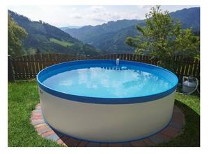 Bazénový set Planet Pool s bazénem WHITE/Blue 350x90 cm