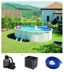 Bazénový set Planet Pool s bazénem Classic WHITE/Blue 535x300x120 cm s ohřevem