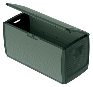 BAMA Plastový úložný box 350 L, barva zelená
