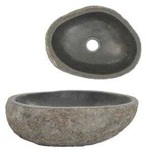 Umyvadlo říční kámen oválné 29–38 cm