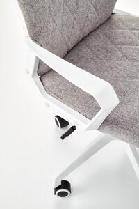 HALMAR Kancelářská židle Spiolla šedá/bílá