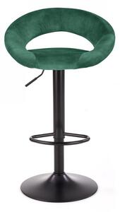 HALMAR Barová židle Natasha tmavě zelená