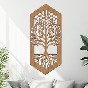Dřevěný strom SJEDNOCENÍ | Rozměry (cm): 27x60 | Zvolte barvu dekoru: Horský dub