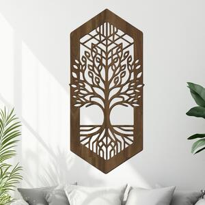 Dřevěný strom SJEDNOCENÍ | Rozměry (cm): 27x60 | Zvolte barvu dekoru: Ořech