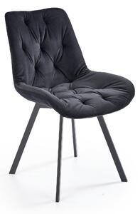 Jedálenská stolička Hema2134, čierna