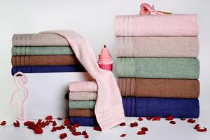Faro Bavlněný ručník Bella 30x50 cm hnědý