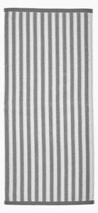 Bavlněný ručník Kaksi Raitaa Grey 70x150 cm Marimekko