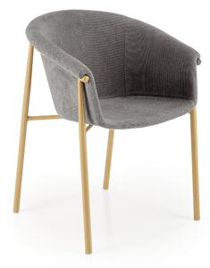 Čalouněná jídelní židle Hema2034, šedá