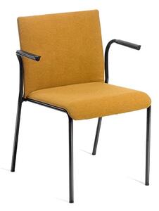 GABER - Židle TECKEL celočalouněná s područkami