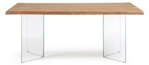 Jídelní stůl s deskou v dubovém dekoru v přírodní barvě 90x160 cm Lotty – Kave Home