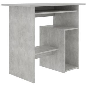 Psací stůl betonově šedý 80 x 45 x 74 cm dřevotříska