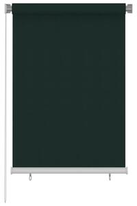 Venkovní roleta 105 (Š) x 140 (V) cm tmavě zelená HDPE 312811
