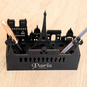 DUBLEZ | Dřevěný stojan na tužky - Paříž