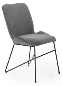 Jídelní židle Korsa (šedá + černá). 1028049