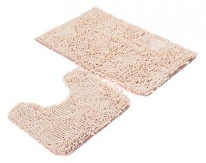 Sada koupelnových koberečků CHENILLE krém MSE-35 2PC